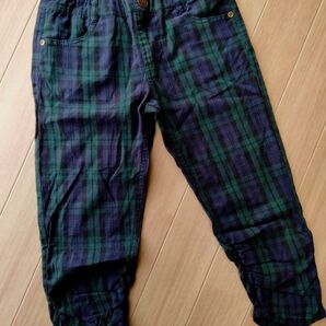 ブラックウォッチ柄 ズボン 130cm