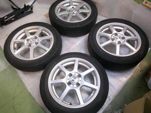  Mitsubishi I and so on!weds aluminium wheel 4ps.@*15 -inch *4J / 5J+35*4 hole PCD100*145/65R15 / 175/55R15* used 