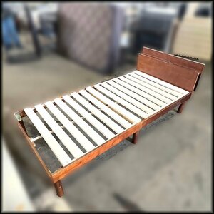  chest. gen* single bed frame * outlet attaching bed Brown used Sapporo new koto .