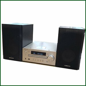 中古●KENWOOD/ケンウッド◆コンパクトHI-FIシステム/ミニコンポ/R-K515 リモコン付き ラジオアンテナ欠品