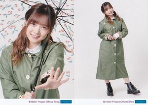 Art hand Auction 稲場愛香 生写真"Shopオリジナル 2020 Rain"パート2 2枚, も, モーニング娘｡, その他