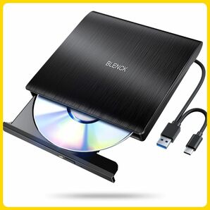 【早い者勝ち】外付けDVDドライブ 極静音 CD DVDドライブ 高速 USB