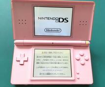 【中古品・外箱、充電器あり】美品 ニンテンドーDS Lite ノーブルピンク40_画像7