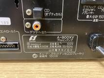 SANSUI A-900XV D-900XV サンスイ プリメインアンプ カセットデッキ ／ 2台まとめて 現状 ジャンク_画像4