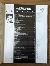 送料無料★Rhythm ＆ Drums magazine No.30 1990年春号_画像3