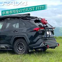 新型 RAV4 50系 PHV トレイルヒッチ ヒッチメンバー リアバンパーガード トレーラーヒッチ トウバー 牽引フック_画像7