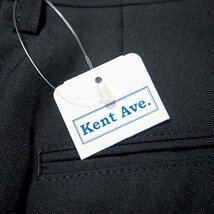 【新品ブランド品】送料無料 ケントアヴェニュー Kent Ave ウール混 メンズスラックス W74 濃紺 ノータック ビジネス カジュアル 009-130_画像7