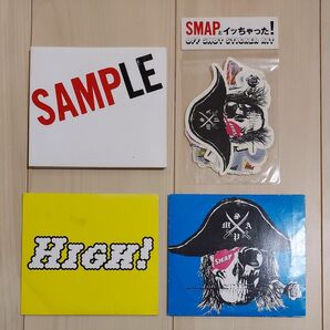 SMAP SAMPLE BANG!　ステッカー付