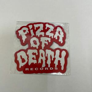 ピザオブデス マグネット PIZZA OF DEATH 非売品 ハイスタンダード Hi-STANDARD ハイスタ ken yokoyama ステッカー シール 磁石 赤白