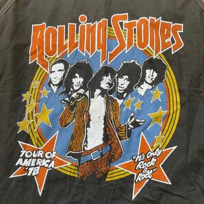 ローリングストーンズ TシャツThe Rolling Stones バンドTシャツ リップタン ノースリーブ ミックジャガー キースリチャーズ タンクトップの画像4