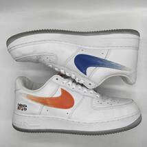 NIKE 2020 AIR FORCE 1 LOW KITH NYC CZ7928-100 SIZE 27.5cm ナイキ エアフォース1ローキス キース ホワイト_画像6