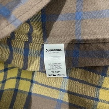 Supreme 21ss HYSTERIC GLAMOUR Plaid Flannel Shirt Mサイズ シュプリーム×ヒステリックグラマー プライドフランネル長袖シャツ_画像4