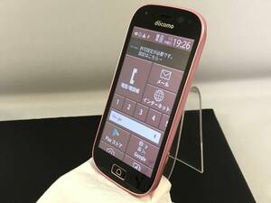 docomo　F-03K　初期化済み　判定〇　らくらくスマートフォン　ピンク