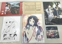 アニメグッズまとめ売り/在庫処分/ポスター,クリアポスター,缶バッチ 収納ファイル,複製原稿、複製原画など いろいろ30点/重複有【G130】_画像4