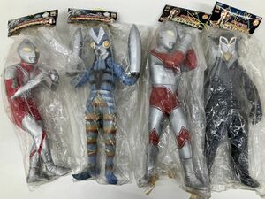 フィギュアまとめ売り/在庫処分/ウルトラマンシリーズビッグサイズソフビフィギュア1・4/ジャック 他/4種/酒々井店出荷・同梱不可【G119】