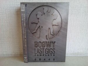 DVD-BOX/ 処分品 / BOOWY / LAST GIGS COMPLETE 88445 / 初回盤 / 帯付き / ブックレット付き / TOBF-5580 / 【M006】