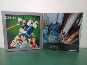 LD-BOX set sale / liquidation goods / Mobile Suit Gundam Z / 2 point set / memorial box PART.1&2 / explanation document / BELL-658/659 [M050]