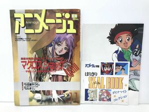 雑誌 / アニメージュ 1991年11月号 Vol.161 / 超時空要塞マクロスII / 付録 AM特製シールブック,サイバーフォーミュラポスター付【M002】