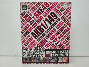 ゲームソフト/プレイステーション3 PS3/ AKB 1/149 恋愛総選挙 初回生産限定版 /バンダイ/ 解説書,生写真,Blu-ray付き/BLJS10240【M010】