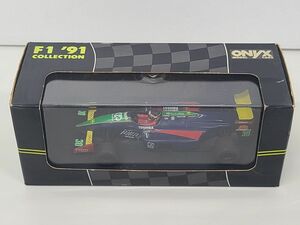 ミニカー/ ONYX 132 / LARROUSSE FORD 091 AGURI SUZUKI ラルース フォード 鈴木亜久里 /FORMULA 1 ’90 COLLECTION/オニキス/箱付【G015】