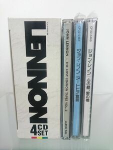 CDセット売り / JOHN LENNON / CD4点セット / 心の壁、愛の橋・ヌートピア宣言・JHON LENNON（4枚組） 他 / 処分品【M010】