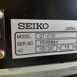 【1円スタート！】SEIKO セイコー クオーツテスター QUARTZTESTER QT-2100 歩度測定器 動作良好の画像3