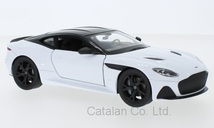 1/24 アストンマーチン スーパーレジェーラ 白 Aston Martin DBS Superleggera white black 2018 1:24 Welly 梱包サイズ60_画像1