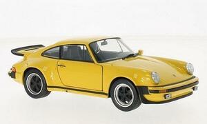 1/24 ポルシェ ターボ イエロー 黄色 Porsche 911 Turbo 3.0 1974 Welly 梱包サイズ60