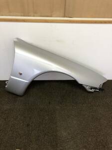  rare goods Nissan original BNR32 Skyline GT-R aluminium front fender panel right driver`s seat side silver group 63100-05U30