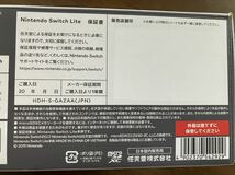 美品 Nintendo Switch Lite グレー カバーフィルムセット_画像7