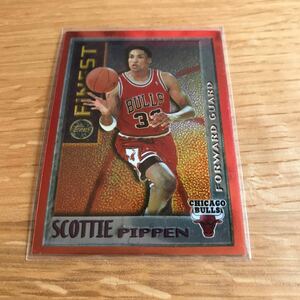 NBA カード スコッティピッペン Scottie pippen 1995-96 TOPPS finest ピッペン ピペン ブルズ