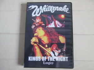 WHITESNAKE　「KINGS OF THE NIGHT」　DVD スーパロック84 西武球場　ジョン・サイクス