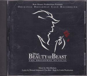 BEAUTY AND THE BEAST ORIGINAL BROADWAY CAST RECORDING 美女と野獣 /US盤/中古CD!!43969//