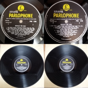 Beatles For Sale PMC1240 mono UK original matrix 3N/3N、 ビートルズ・フォーセール、英国盤、モノ、イエローパーロフォン の画像3