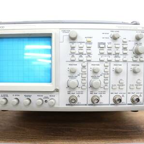 通電OK KENWOOD/ケンウッド オシロスコープ CS-6250 250MHz READOUT OSCILLOSCOPE プローブ/説明書付 動作未確認/現状品 『ZG062』の画像2