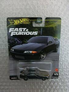 ホットウィール NISSAN SKYLINE GT-R BNR32 ワイルドスピード 日産 スカイライン R32 FAST & FURIOUS HotWheels