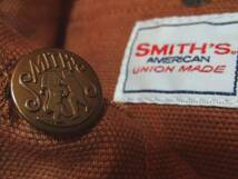 即決美品!!SMITH'S AMERICANカバーオールLサイズ【VINTAGE衣料】スミスアメリカンUNION MADEワークジャケット☆USA古着LEVIS501XX_画像3