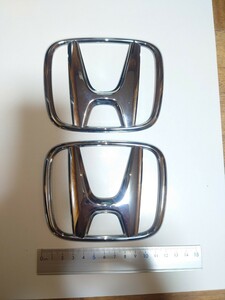 ホンダ純正エンブレム2枚セット　12×9.9　HONDA