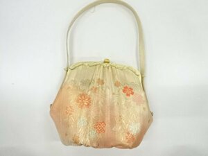 ys6867329; Sakura pattern woven .. Japanese clothing bag [ recycle ][ put on ]