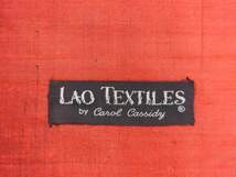 ys6936789; 未使用品　LAO TEXTILES by Carol Cassidy　シルクストール【リサイクル】【着】_画像10