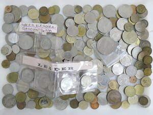 【1円スタート】 外国コイン　約1.1ｋｇ　まとめ　青銅　アルミ　ニッケル　白銅　黄銅　錫