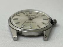 【M80】貴重品 分解掃除済み SEIKO LINER CHRONOMETER cal.460 46999 獅子メダリオン 凹W SEIKO SS 手巻き 稼働品 アンティーク 希少 _画像6