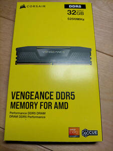 CORSAIR VENGEANCE DDR5-5200 32GB (16GBx2) CMK32GX5M2B5200Z40HB (AMD EXPO対応 メモリ)