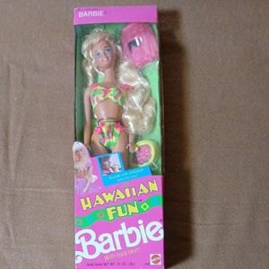  MATTEL Barbie　ハワイアン　ファン　バービー 1990年 未開封　☆コレクション☆コレクター☆ 5940