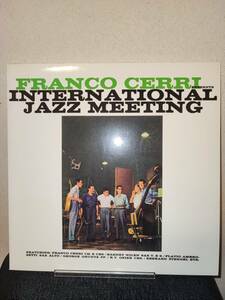 極美品! FRANCO CERRI International Jazz Meeting DIW3022 フランコチェリ 完全限定 200g 重量盤 ヨーロピアンジャズ