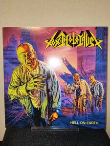 未使用 ダイ・ハード盤 Die Hard ver! Toxic Holocaust - Hell On Earth Nuclear War Now! Productions ANTI-GOTH 037 Yellow/Black Split