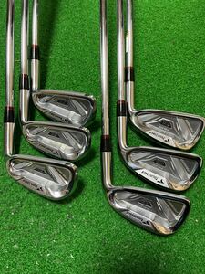 訳あり　中古品　ブリヂストン ツアーステージ X-BLADE GR FORGED 2012年pwから5番まで6本　TOURSTAGE NSPRO950GH WF フレックスS