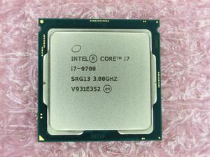 CPU Intel Core i7-9700 中古動作品