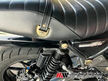 真鍮 シート ベルト 金具 左右2個セット タンデムベルト バックル CB400Four CB750Four CBX400F CBR400F GS400 GT380 Z400FX XJ400_画像7