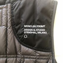 MONCLER FRGMTキルティングベスト size1_画像5